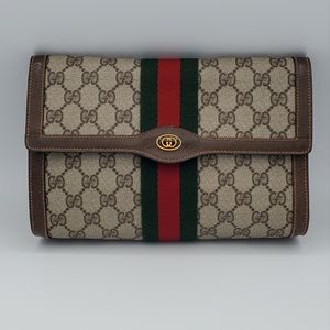 Vintage Authentic Gucci Sherryline Clutch